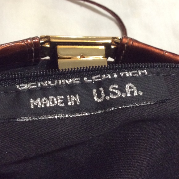 Made in U.S.A. Vintage genuine leather - Picture 2 of 6